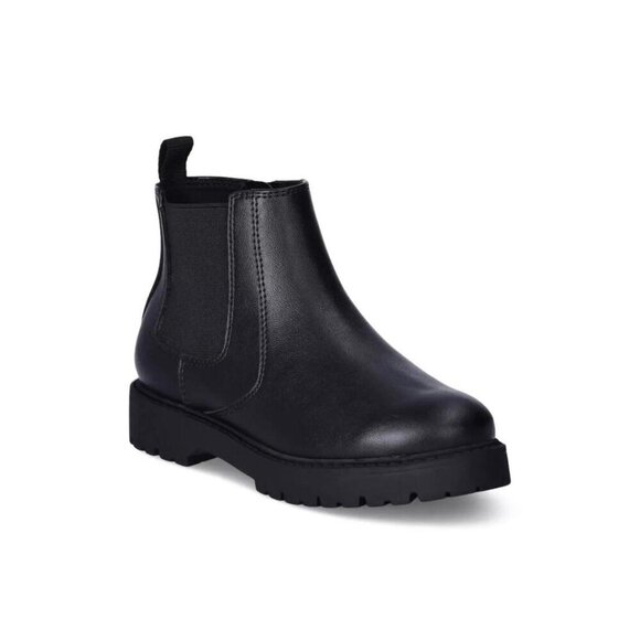 wonder nation Other - Wonder Nation Little & Big Girls Chelsea Boot, Size 1, Mid Calf, Black.
